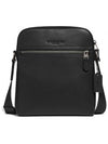 Houston Flight Cross Bag Black - COACH - BALAAN.