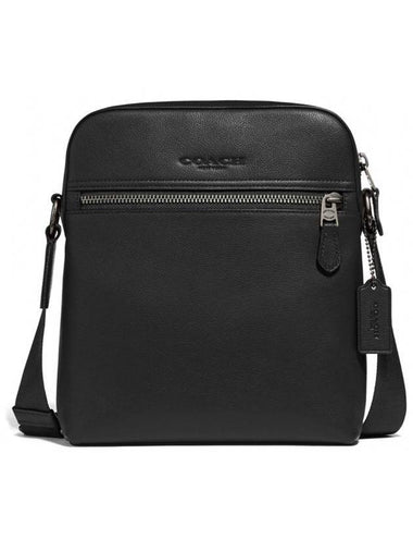 Houston Flight Cross Bag Black - COACH - BALAAN 1