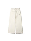 Phoenix Fleece High Waist Wide Pants White - NIKE - BALAAN 1