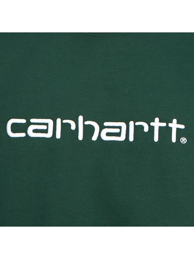 Logo Print Sweatshirt Green - CARHARTT WIP - BALAAN 9