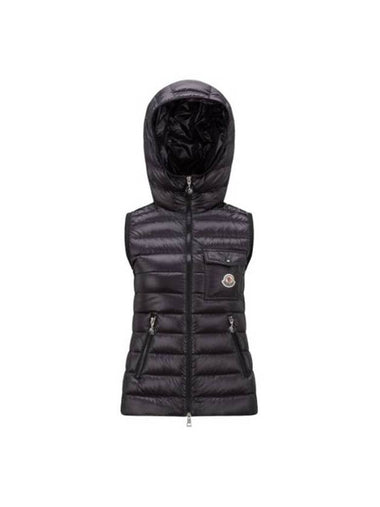 Glygos Down Vest Black - MONCLER - BALAAN 1