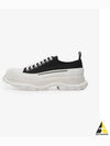 Tread Slick Low Top Sneakers Black - ALEXANDER MCQUEEN - BALAAN 2