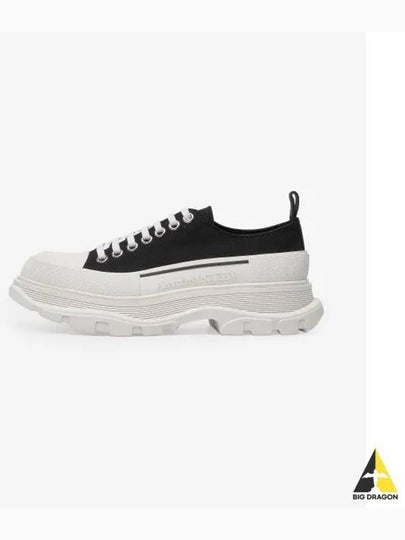 Tread Slick Low Top Sneakers Black - ALEXANDER MCQUEEN - BALAAN 2