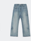 Wave Cutting Denim Pants_Light Blue - KINETO - BALAAN 3