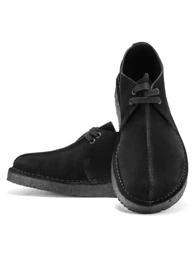 Desert Trek Suede Loafer Black - CLARKS - BALAAN 5