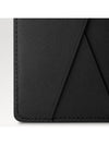 Aerogram Pocket Organizer Card Wallet Black - LOUIS VUITTON - BALAAN 6