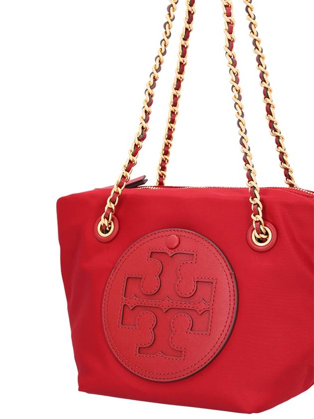 SMALL SHOULDER BAG ELLA WITH CHAIN - TORY BURCH - BALAAN 3