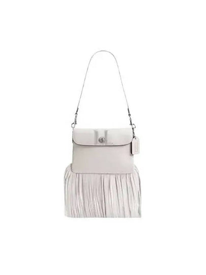 1964 Fringe Shoulder Bag Chalk - COACH - BALAAN 2