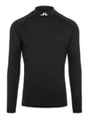 Men's Aello Soft Compression Long Sleeve T-Shirt Black - J.LINDEBERG - BALAAN 2