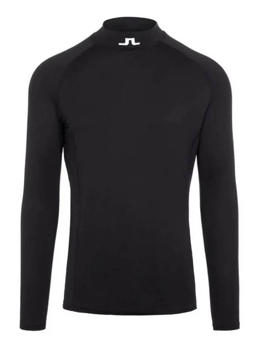 Men's Aello Soft Compression Long Sleeve T-Shirt Black - J.LINDEBERG - BALAAN 2