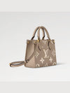 OnTheGo BB Bicolor Monogram Empreinte Leather Tote Bag Dove Grey - LOUIS VUITTON - BALAAN 4