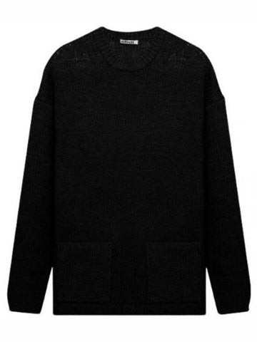 knitted wool felt yarn - AURALEE - BALAAN 1
