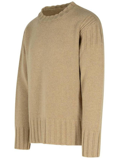 Jil Sander Beige Cashmere Sweater - JIL SANDER - BALAAN 2