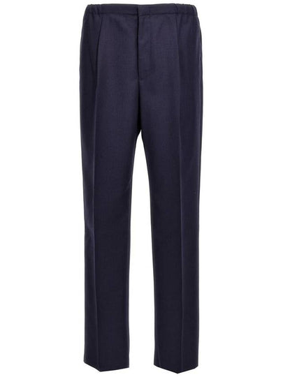 Wool Trousers Slacks Blue - FENDI - BALAAN 2