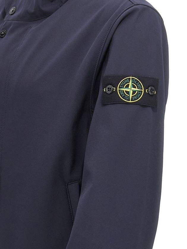 Stone Island 'Light Soft Shell-R E.Dye® Technology' Jacket - STONE ISLAND - BALAAN 4