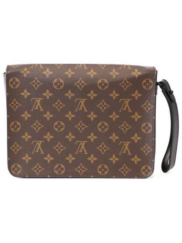 Louis Vuitton M80560 Monogram Macassar S Lock A4 Pouch - LOUIS VUITTON - BALAAN 4