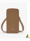 James Strap Card Wallet Brown - A.P.C. - BALAAN 2