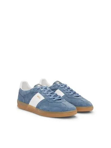 Suede leather modern sneakers 50512365 429 - BOSS - BALAAN 1