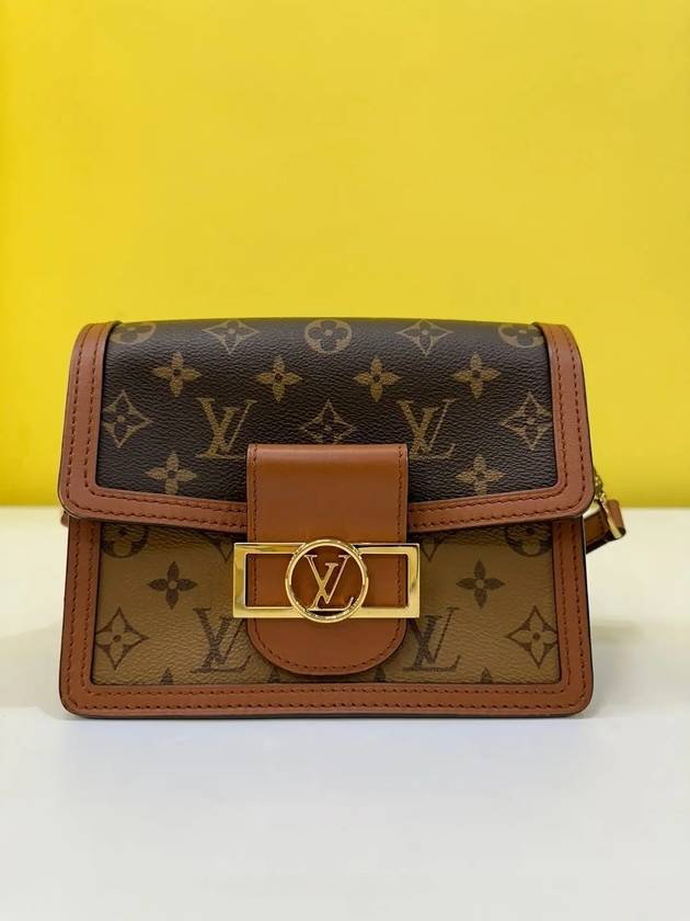 Bonjour Reverse Dauphine Mini Shoulder Bag M44580 - LOUIS VUITTON - BALAAN 1