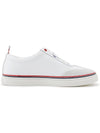 RWB Cupsole Rubber Calfskin Trainer Sneakers White - THOM BROWNE - BALAAN 6