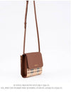 Loxley Check Cross Bag Bright Toffee - BURBERRY - BALAAN 4