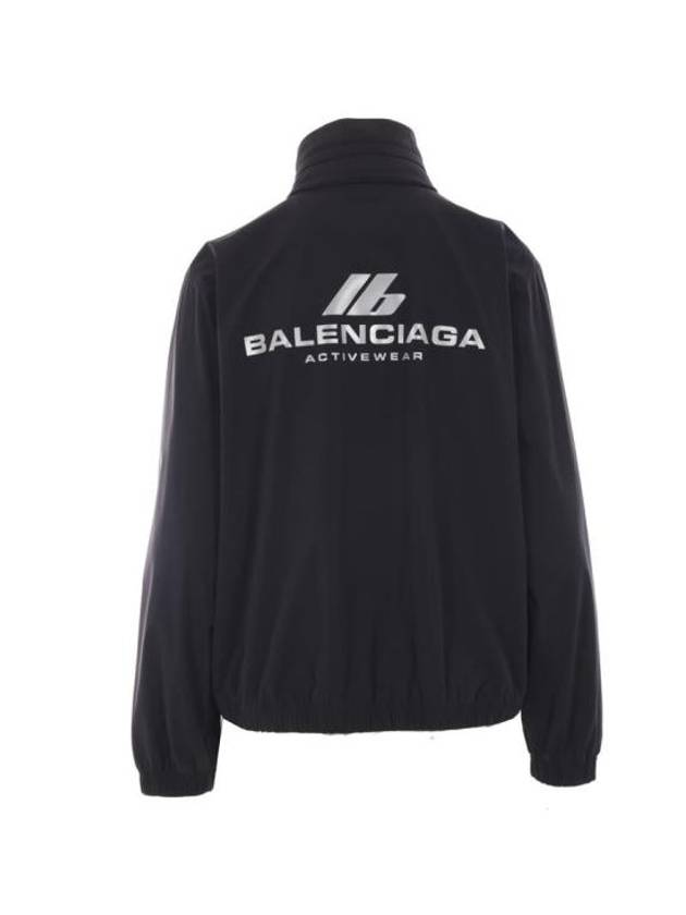 Logo Print Track Jacket Black - BALENCIAGA - BALAAN 4