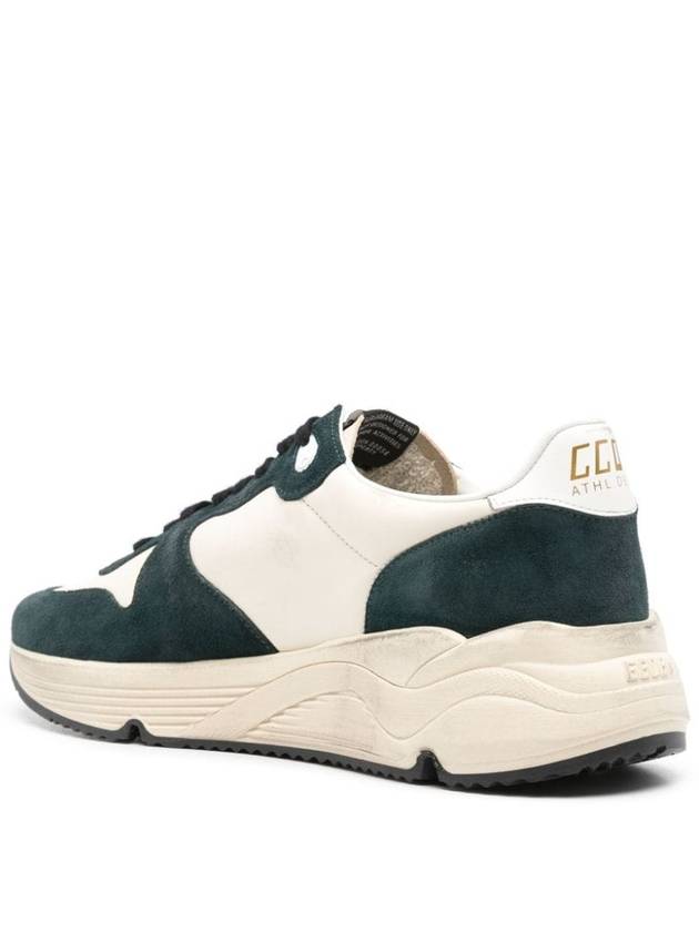 Running Sole Low Top Sneakers Dark Green - GOLDEN GOOSE - BALAAN 4