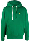 Embroidered Logo Pony Hoodie Green - POLO RALPH LAUREN - BALAAN 1