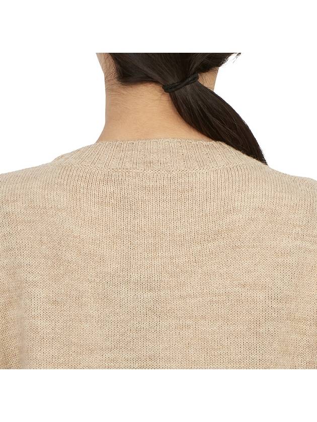 Toscana Knit Top Beige - MAX MARA - BALAAN 8