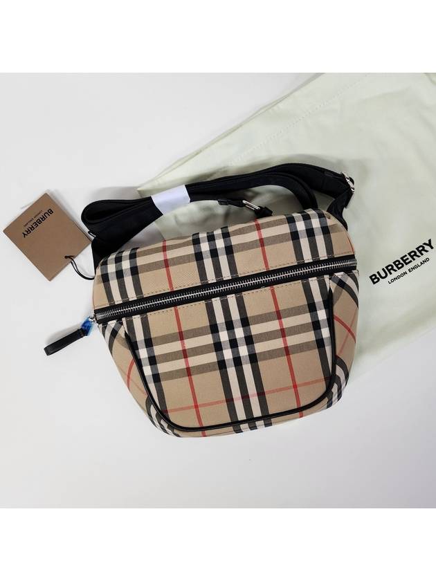 Archie Vintage Check Cross Bag Beige - BURBERRY - BALAAN 3