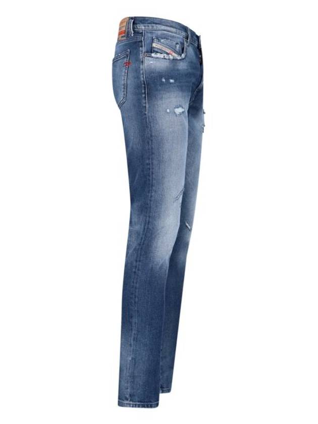 2019 D Strukt Slim Jeans Medium Blue - DIESEL - BALAAN 4