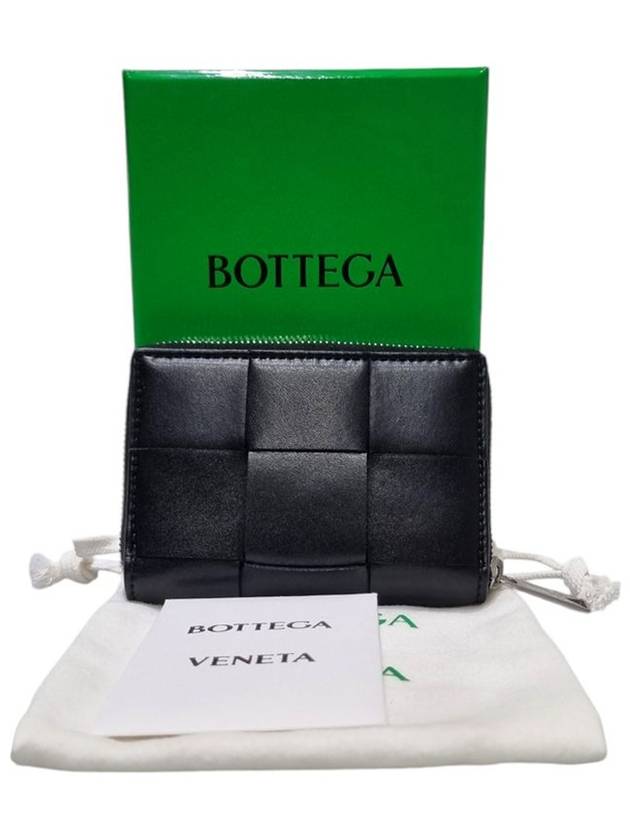 755373 Cassette zipper half wallet - BOTTEGA VENETA - BALAAN 8