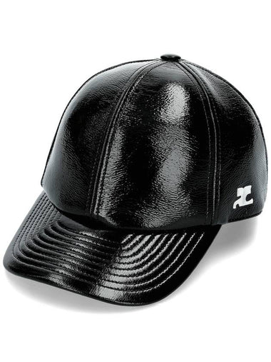 Vinyl Ridding Cap PERACT002VY0014 BLACK - COURREGES - BALAAN 1