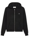 Triomphe Wool Zip-Up Hoodie Black - CELINE - BALAAN 2