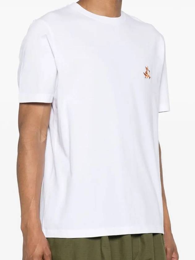 Maison Kitsune Speedy Fox Patch Cotton Short Sleeve T Shirt MM00125 - POLO RALPH LAUREN - BALAAN 2