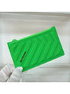 Logo Zipper Card Wallet Green - BALENCIAGA - BALAAN 2