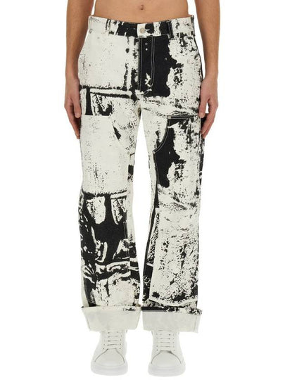 Denim Straight Pants 781778 QYAAZ 9080 - ALEXANDER MCQUEEN - BALAAN 2