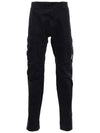 CP Company Stretch Satin Cargo Pants 17CMPA121A 005529G 799 - CP COMPANY - BALAAN 3