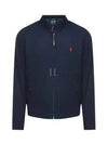 Embroidered Pony Logo Zip Up Jacket Navy - POLO RALPH LAUREN - BALAAN 2