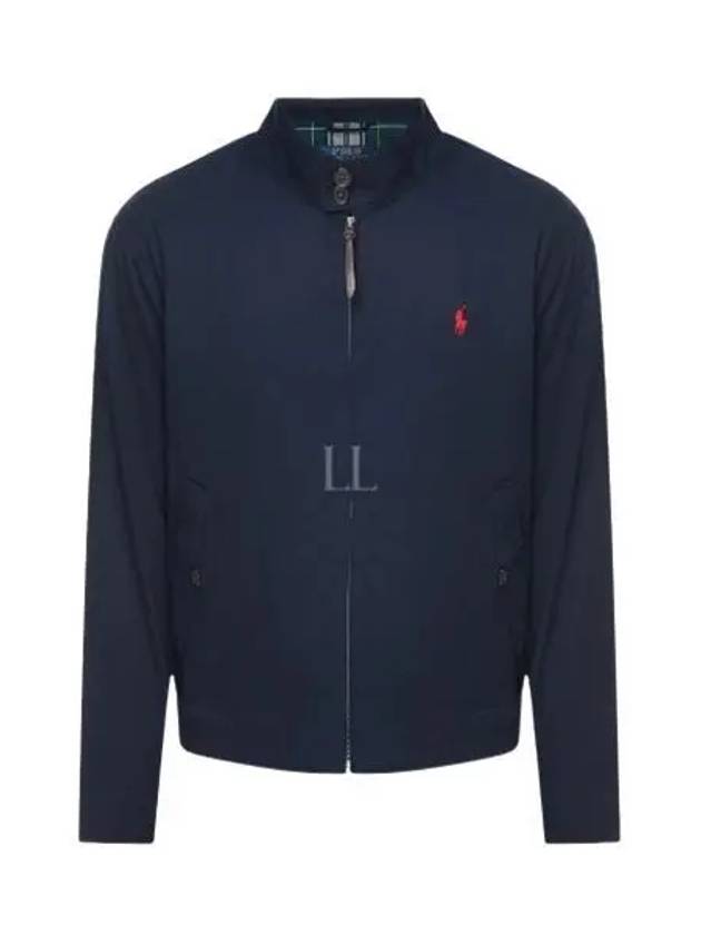 Embroidered Pony Logo Zip Up Jacket Navy - POLO RALPH LAUREN - BALAAN 2