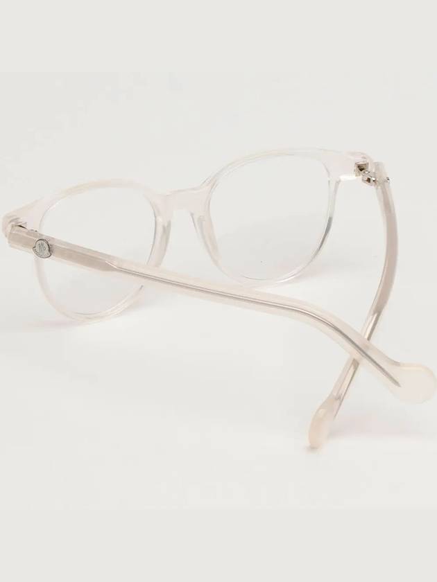 Eyewear Round Eyeglasses White - MONCLER - BALAAN 5