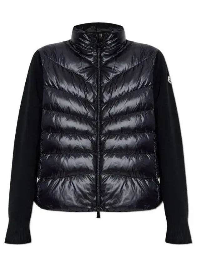 Women s Knit Mix Padding Black 237789 - MONCLER - BALAAN 1