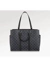 Sac Plat 24H Monogram Eclipse Tote Bag Black - LOUIS VUITTON - BALAAN 7