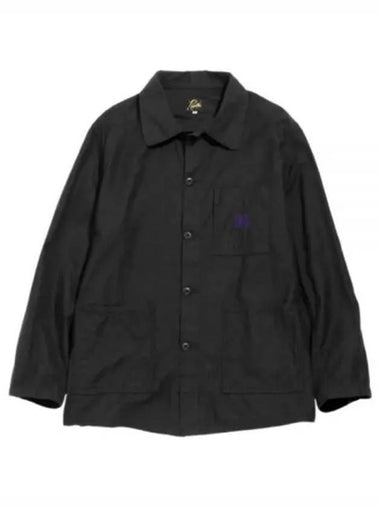 coverall jacket black - NEEDLES - BALAAN 1