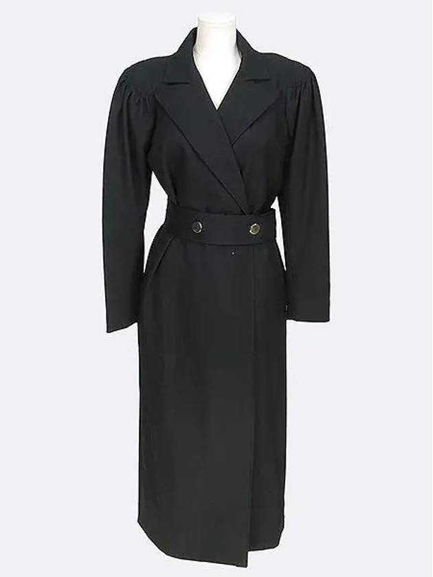 Smith Market used luxury goods black color coat women s clothing - LANVIN - BALAAN 1