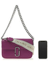 J Marc Logo Chain Shoulder Bag Violet - MARC JACOBS - BALAAN 7