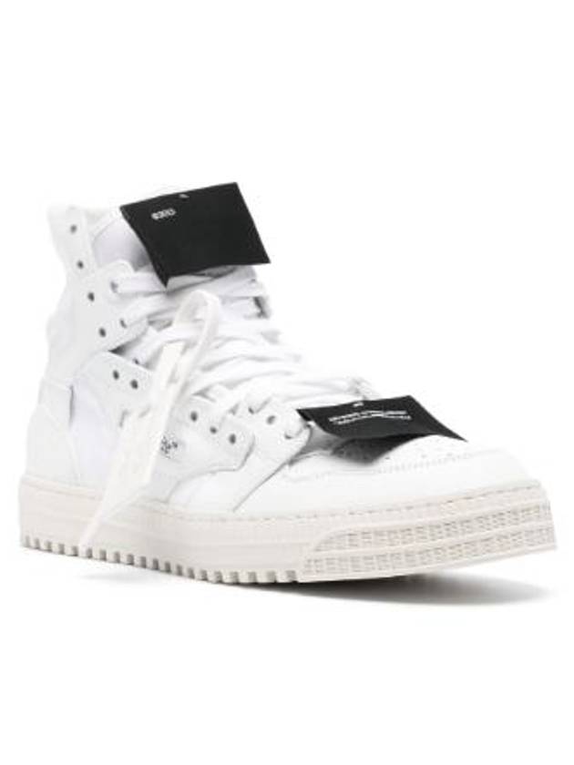 3 0 Off Court Leather Sneakers OMIA065C99LEA005 - OFF WHITE - BALAAN 3