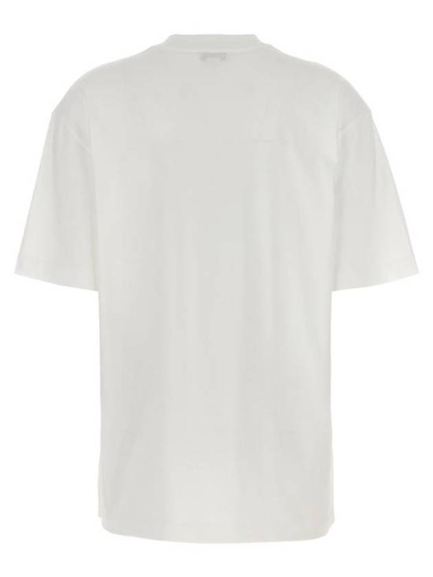 Skull Graphic Print Short Sleeve T-Shirt White - ALEXANDER MCQUEEN - BALAAN 3