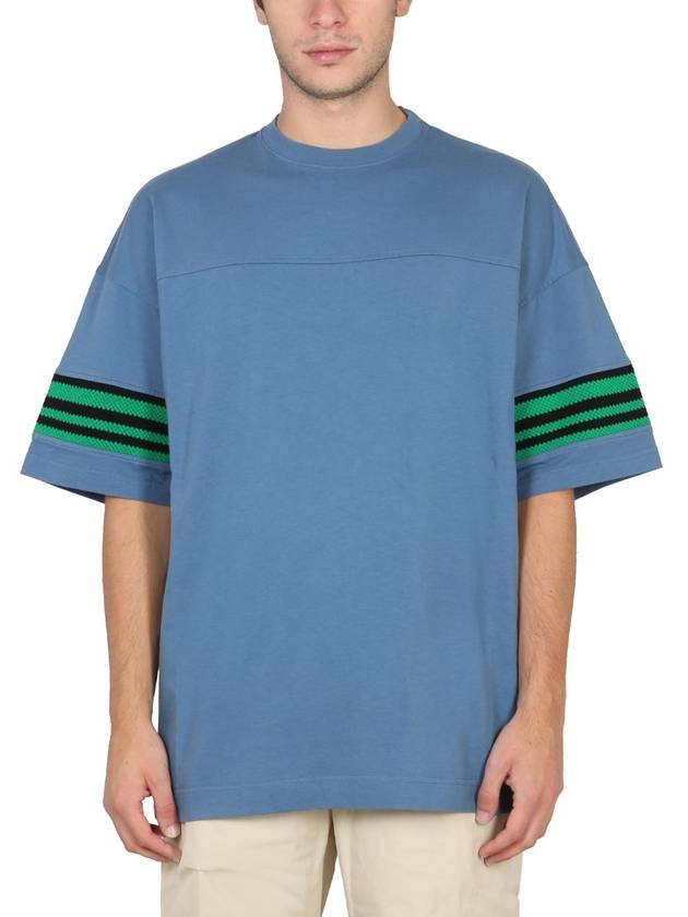 Long Sleeve T-Shirt BMAA053F22JER0014401 BLUE - AMBUSH - BALAAN 2