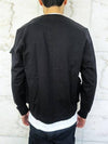 Men's Logo Patch Zip-Up Jacket Black - CP COMPANY - BALAAN 5